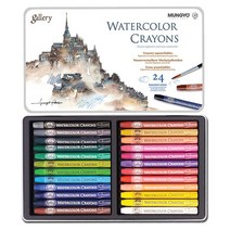 문교화학 수채크레용 24색, 1개
