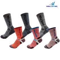 웰스타 아웃도어 스포츠양말 3켤래세트 국산 등산양말 남성용 여성용