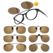 그린아이즈 클립온 브라운편광렌즈 선글라스 모음, 옵션13_KPR