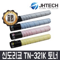 신도리코 비전컴퍼니 TN-321K D410T27KK D410T25KC D410T25KM D410T25KY 토너 D410 D411 D412 D415 D416 D417 C224 C284 C364, 1개, 파랑