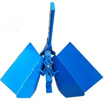 배토기 관리기날 경운기 트랙터 액세서리 밭갈이쟁기, 높이 조절 가능한 오프너1