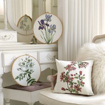 패브릭샵 DTP대폭린넨원단 린넨보태니컬가든컷트지 8in1