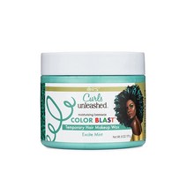 Curls Unleashed Color Blast 헤어 왁스 임시 컬 디파이닝 미스틱 170g(6온스), Teal with It, Teal with It