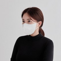 고래마스크 새부리형 일회용 대형 L, 30매입, 1개, 화이트