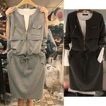 도나지퍼원피스