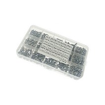 둥근 머리 렌지 볼트 너트 M3 M4 M5 냄비머리 500pcs, 500개
