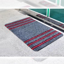업소용 비올때 현관 발깔개(그레이48x78) 학교출입문 매장입구 우천매트 깔판
