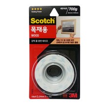 3M 스카치 강력 폼 양면테이프(목재용24x1.5m)WD215[W75EBB9]