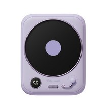 레트로 커피 머그잔 전기 난방 컵 패드 사무실 홈 3 가지 온도 설정 따뜻한 플레이트 코코아 차 물 우유 선물, Purple, 하나, Purple