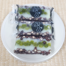 [노아궁떡] 떡 간식 아침식사 영양떡 개별포장 식사대용 굳지않는 찰떡 한끼 완두배기찰시루떡 통팥시루떡 콩찰떡 쇠머리찰떡 모듬5종영양떡, 완두배기찰시루떡 2kg, 1개