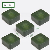 칼갈이 스윙 나이프 미러 연삭 붙여 넣기 요리사 조각 오일 왁스 연마, [12] 5PCS 67X67X29MM