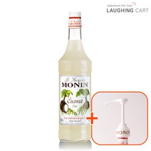 [러핑카트] 모닌 코코넛 시럽 1000ml+모닌 시럽펌프(과일분말증정)
