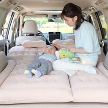 스포티지nq5 트렁크매트 gv70 아이오닉5 올뉴카니발 SUV 차량용 차박매트 에어 매트, 그레이