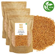 신영몰 볶은 메밀 볶음 메밀차 수입산 노란메밀 타타리메밀 100%, 3개, 500g