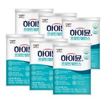 일동후디스 하이뮨 프로틴 밸런스 분말 304g 6통 (스푼 보틀포함), 6개, 상세페이지 참조