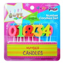 숫자캔들세트, 단품