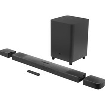 JBL 바 9.1 - Channel 사운드바 시스템 with 서라운드스피커 *바913DBLKAM