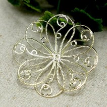 골드로터스 금속장식 (50mm) 액세서리 부자재 재료