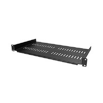 StarTech.com 2U 서버 랙 선반 범용 통풍 마운트 캔틸레버 트레이 캐비닛 헤비 듀티 CABSHELFV, 10 Depth_Rack Shelf
