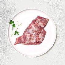 [국내산 한돈 1+등급] 돈새우살 플루마 아이스크림고기 100시간 저온숙성 300g, 덩어리 일반배송