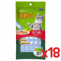 RT (6개묶음)짜먹는 간식 5p(가다랑어) x3개 묶음 고양이, 단품