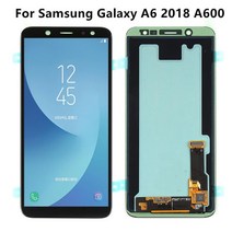 [해외]삼성 갤럭시 A6 2018 A600 LCD 디스플레이 터치 스크린 디지타이저, 협동사, 쇼로