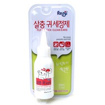 포비스 강아지 살충 귀 세정제, 80ml, 2개