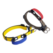 대형견목줄 애견목줄 강아지목줄 마틴게일 초크체인 진돗개 리트리버 목줄, 2XL, 옐로우