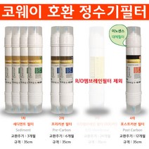 웅진 코웨이 CHP-05CL 13인치 양방향 프리미엄 정수기필터 RO80 리필 1년치세트