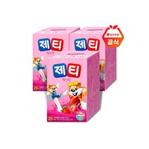 제티 딸기맛 20Tx3개 총60T/초코분말/초코/코코아, 제티 딸기맛 20Tx3개 총60T/초코
