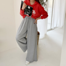 브이와이 VY 여자 봄바지 치마바지 하체비만 와이드팬츠