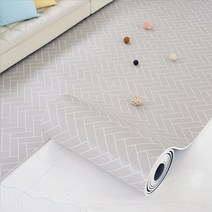 제로벨 1+1 15T PVC 층간소음 롤매트 폭140cm x 4m 거실 아이방 유아 어린이 놀이방 매트, 헤링본그레이