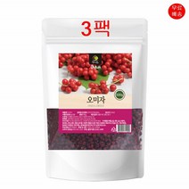 건오미자 국산 말린 오미자 열매 말린것 국내산 건조 오미자씨 차 원물 파우치 경북 의성 500g 3팩
