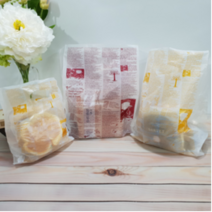 하이덴(영문봉투) [미니별(초코인쇄)] 100매 /손잡이비닐봉투