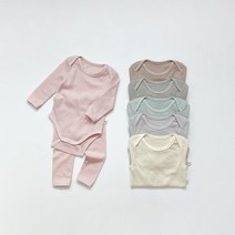 신생아 아기 긴팔 간절기 매쉬 바디슈트 baby mesh suit baby clothes
