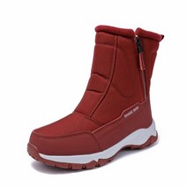 스노우보드 화 부츠 스키 스노우 남성 여성 2022 겨울 새로운 두꺼운 따뜻한 스니커즈 야외 스노우 보드 코튼 방수 열 신발, 44, 그림으로