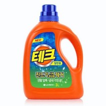 테크 진드기 걱정 끝 액상세제 일반용 본품, 3L, 3개