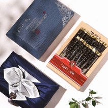 고려 홍삼 정과 600g 한지함 보자기포장 상견례 명절선물 부모님 선물, 보자기(그린)+노리개, 1개