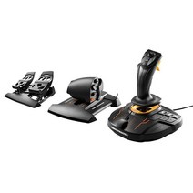 Thrustmaster T.16000M FCS 비행 팩 윈도우용, Black, Thrustmaster T16000M FCS