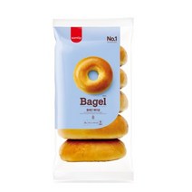 마리네빵공장 플레인 베이글 빵납품 샌드위치 냉동 다이어트빵 식전빵 간식 5개입 x 3팩, 5개입 x 15팩