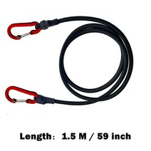 수레 삼륜 세발 묶는 로프 탄성 캠핑 수하물 스트랩 오토바이 텐트 끈 자전거 화물 고정 타이 1 m 2 3m, 06 1.5M Elasticity