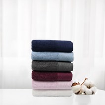 [익일출고] 강블리 면 100% 호텔 수건 타올 30수, 10장, 130g 퍼플