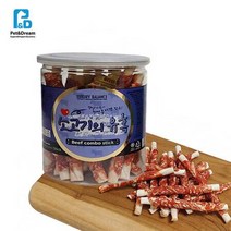 비숑 강아지사사미 시바견 애견마른간식 한입 불독 영양 로첸 소고기, 상세페이지 참조