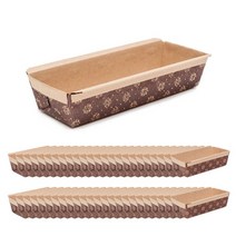 종이 파운드몰드(소) 50매 일회용 파운드틀 빵틀, 1개