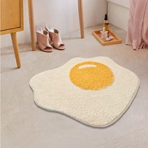 에덴 계란 후라이 러그 발매트 욕실 싱트대 현관 거실 러그 카페트