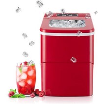 Electactic 제빙기 수조 휴대 자동 청소 30lbs5분24시간 2 모드 카운터 가정사무실바RV 국자 및 바구니가 있는, 단일모델명/품번
