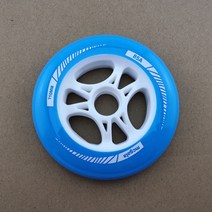 림보 스피드경주 휠높이 총알 110MM롤러스케이트 125MM큰떡 100MM발광바퀴 90MM발광휠, T05-블루색(유 90 100 110MM)스펙 크기 메