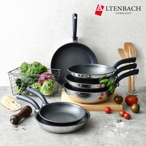 ALTENBACH 알텐바흐 통5중 스텐 인덕션 프라이팬 엑스칼리버 코팅, 후라이팬 26cm, 1개