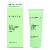 에이치플러스몰 엔프라니 알로에 워터프루프 선크림 100ml 390112, 선택완료, 선택완료, 단품없음