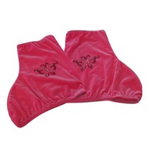 스케이트화 날집 피겨 커버 아이스하키 스하키 피규어 스케이트 블레이드 커버 신발 보호대 부드러운 천, 02 M